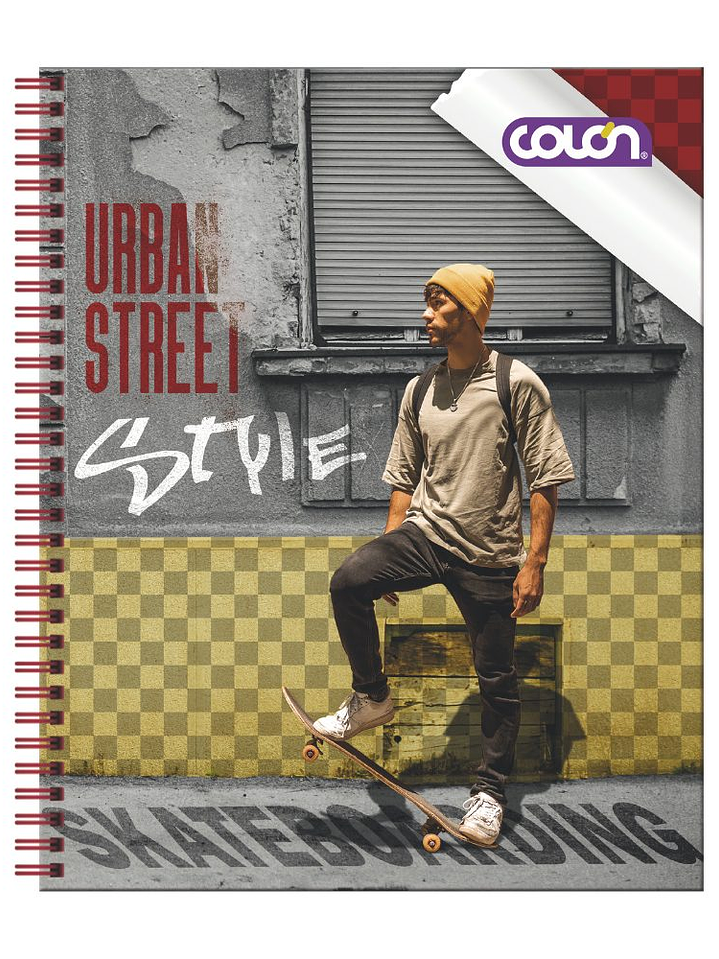 Cuaderno  Universitario Colon Deporte Extremo 7mm 100 hojas 3