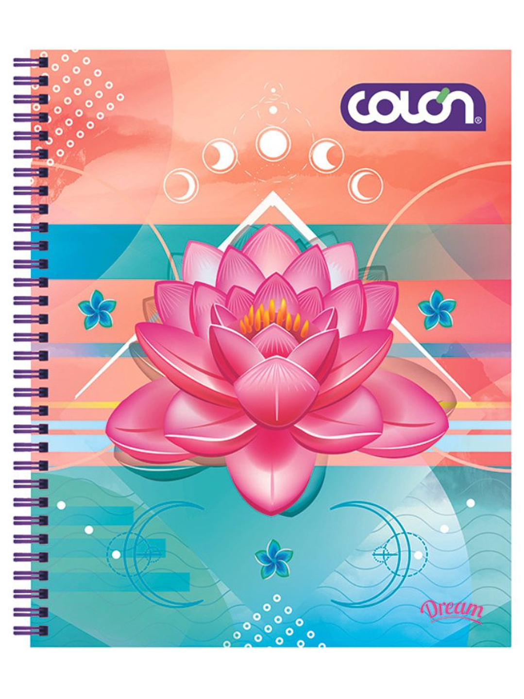 Cuaderno  Universitario Colon Dream 7mm 100 hojas 2
