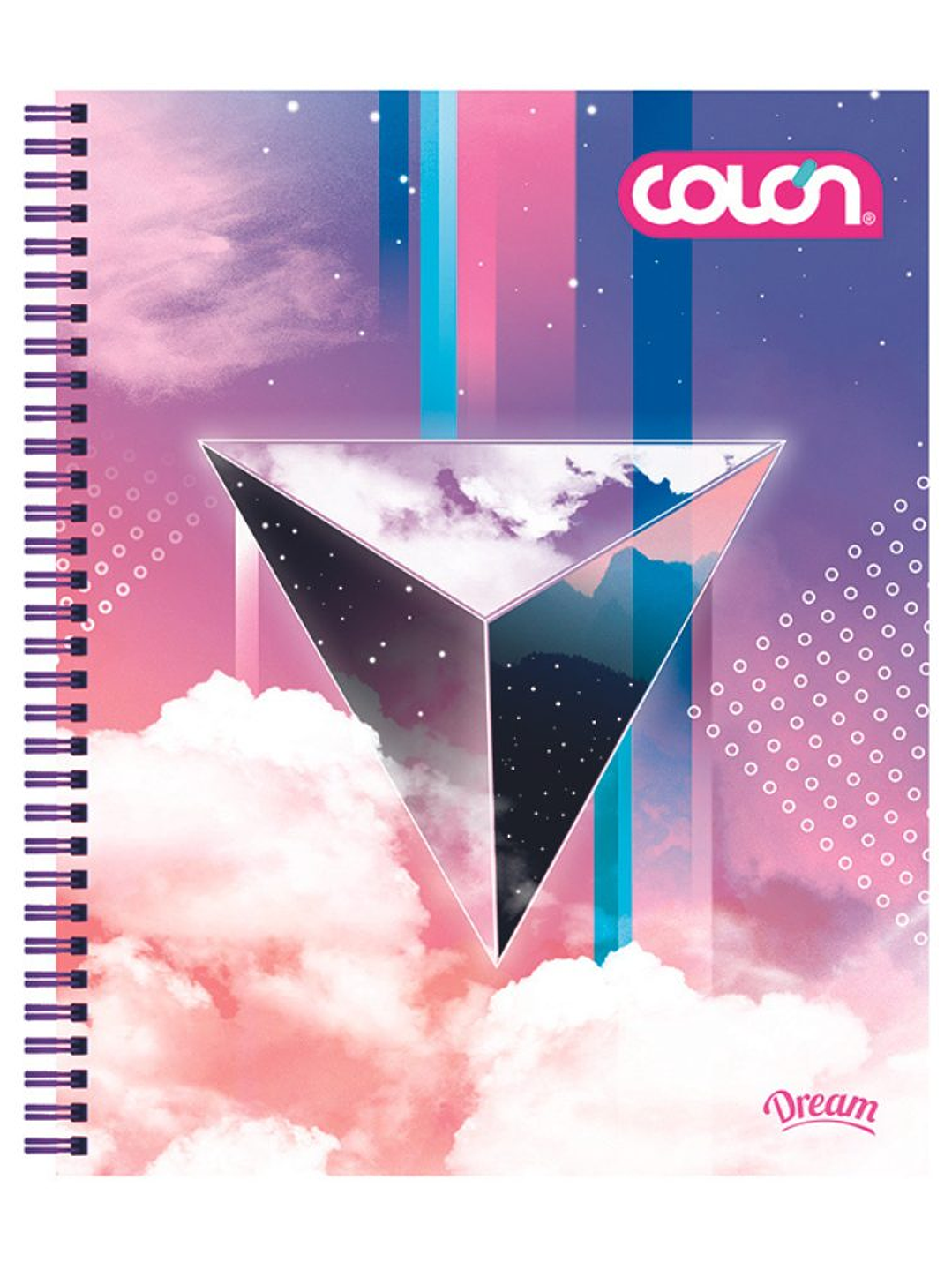 Cuaderno  Universitario Colon Dream 7mm 100 hojas 6