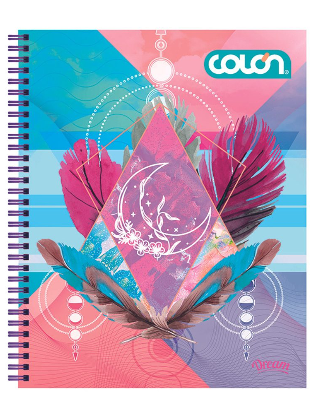 Cuaderno  Universitario Colon Dream 7mm 100 hojas 8