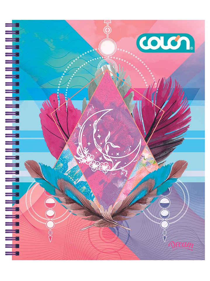 Cuaderno  Universitario Colon Dream 7mm 100 hojas 8
