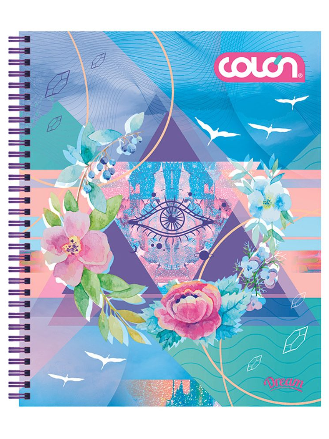 Cuaderno  Universitario Colon Dream 7mm 100 hojas 1