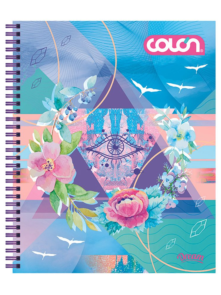 Cuaderno  Universitario Colon Dream 7mm 100 hojas 1