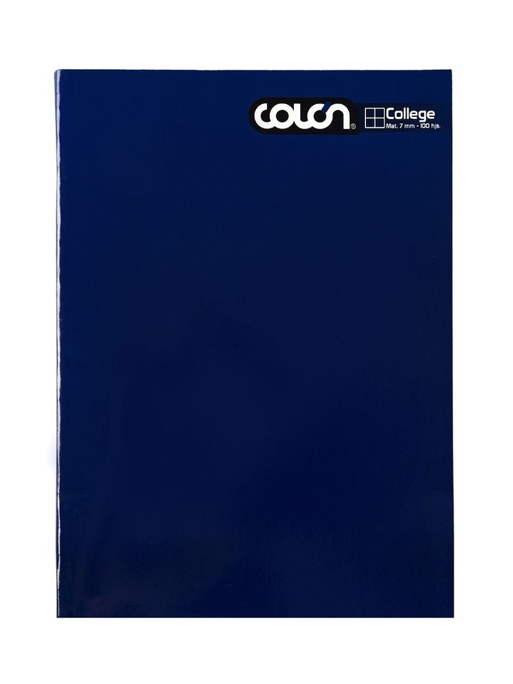 Cuaderno Colón College listo 7mm 100 hojas 1