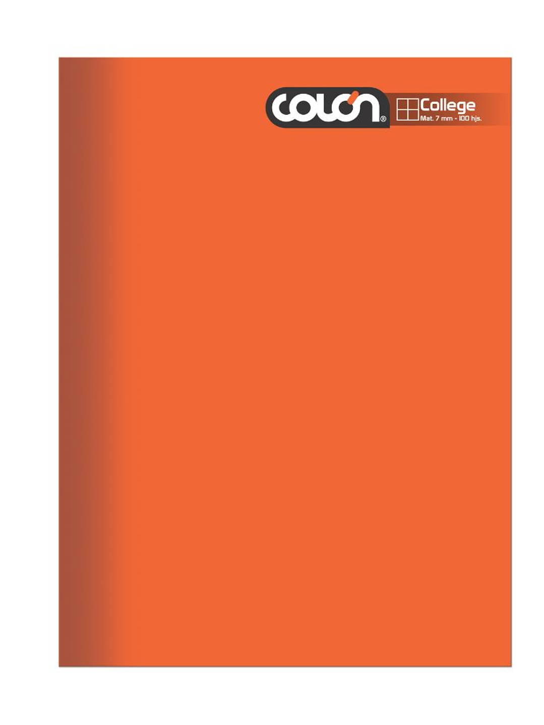 Cuaderno Colón College listo 7mm 100 hojas 5