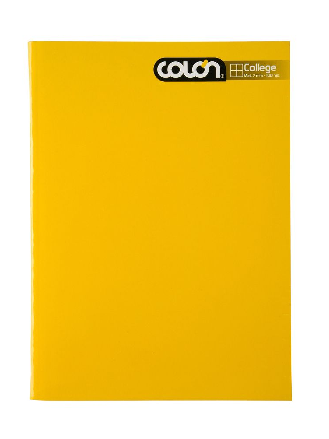 Cuaderno Colón College listo 7mm 100 hojas 7