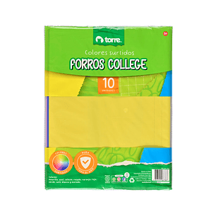 Pack Torre Forros College 10 Colores