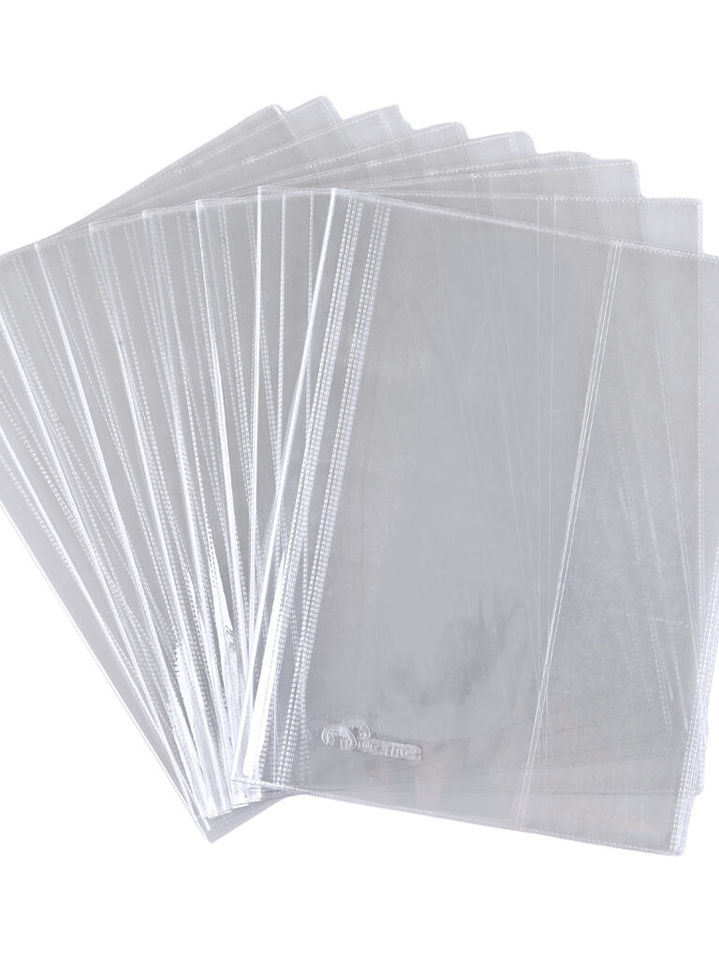 Pack Torre Forros Universitarios Transparente (10 Unidades) 5