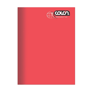 Cuaderno Colon College liso Matematicas 7mm 80 hojas