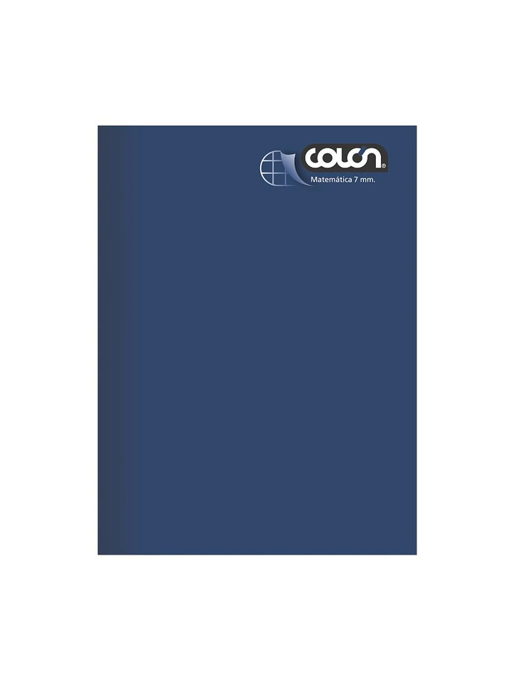 Cuaderno Colon College liso Matematicas 7mm 80 hojas 3