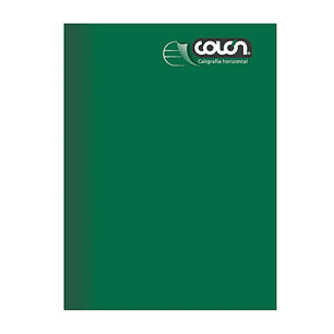 Cuaderno Colón College liso Caligrafía horizontal 80 hojas