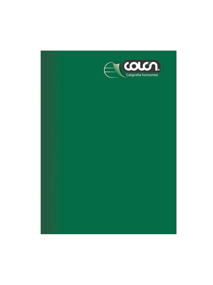 Cuaderno Colón College liso Caligrafía horizontal 80 hojas 2