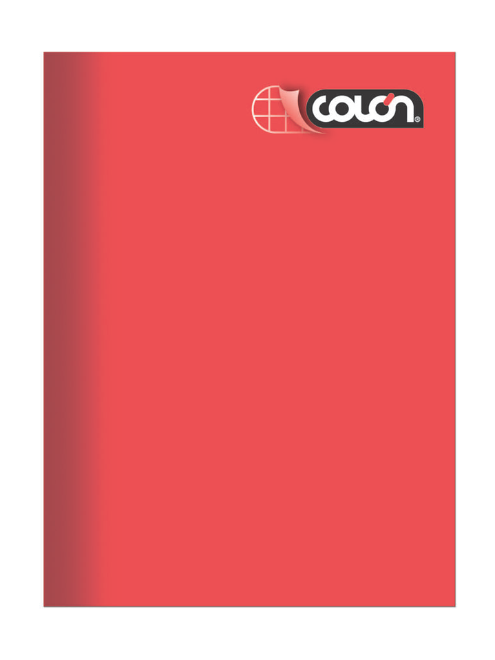 Cuaderno Colon College liso Matematicas 5mm 80 hojas 2