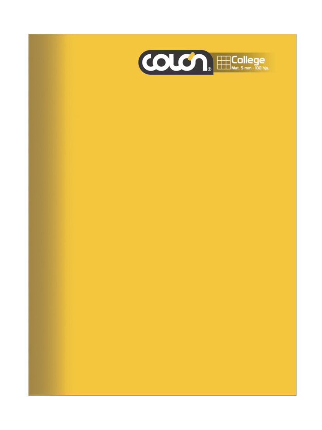 Cuaderno Colón College liso 5mm 100 hojas 2