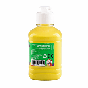 Témpera 250 ml color Amarillo Torre