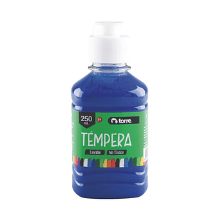 Témpera 250 ml color Azul Torre