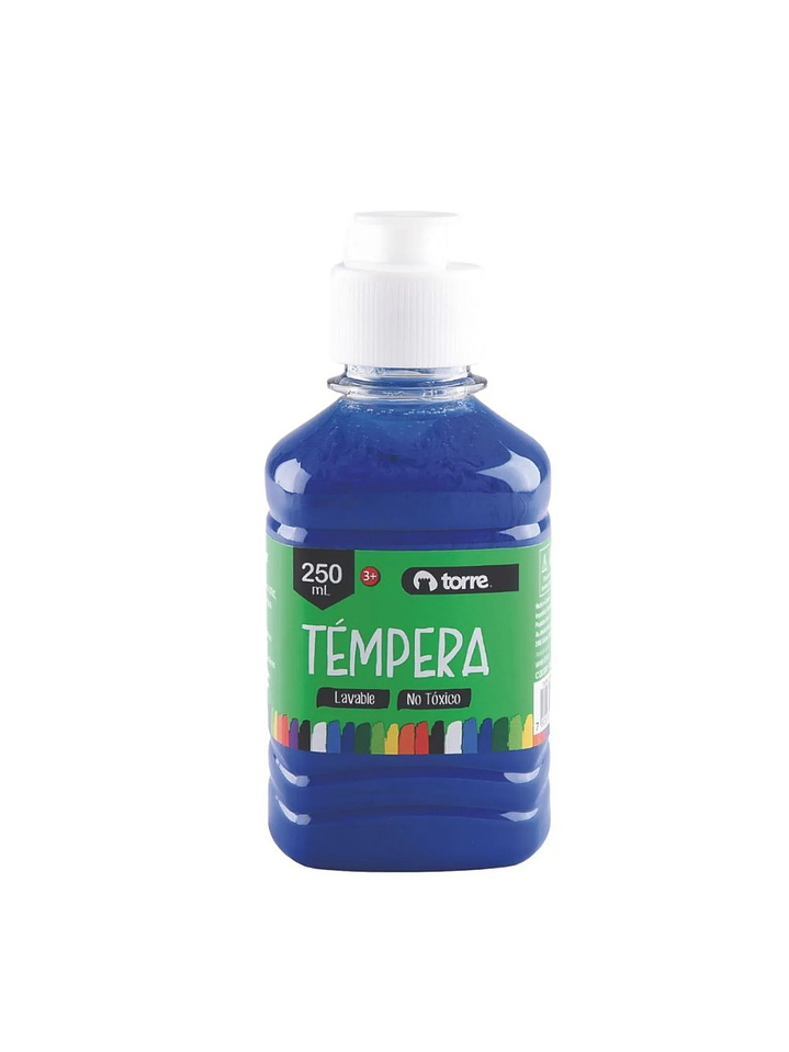 Témpera 250 ml color Azul Torre 2