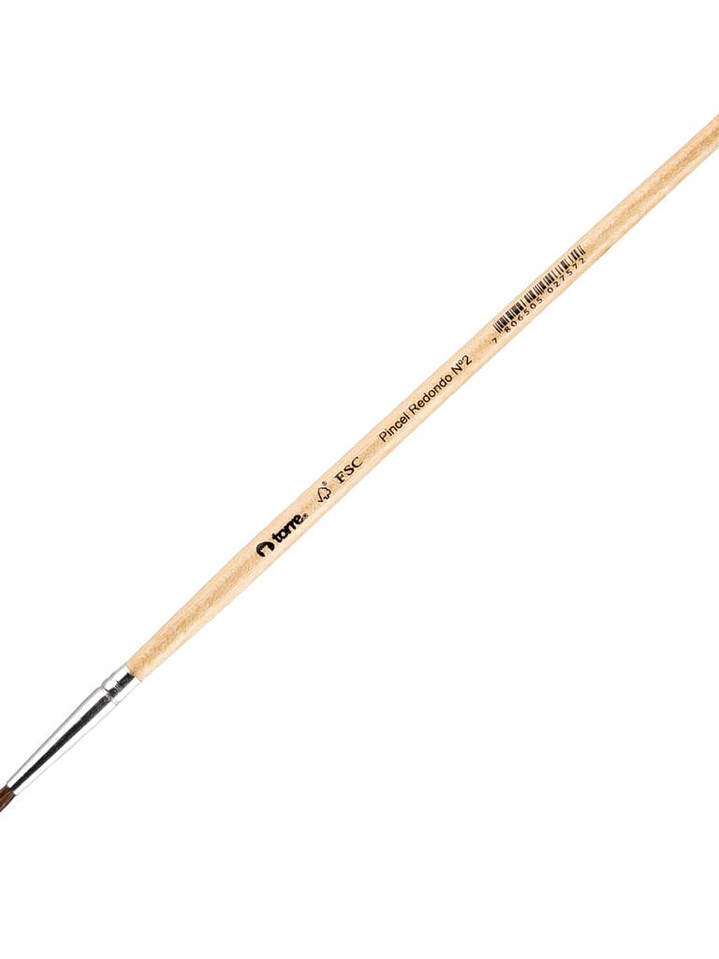 Pincel Redondo N° 2 Torre 1