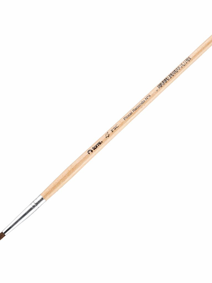 Pincel Redondo N° 4 Torre 1