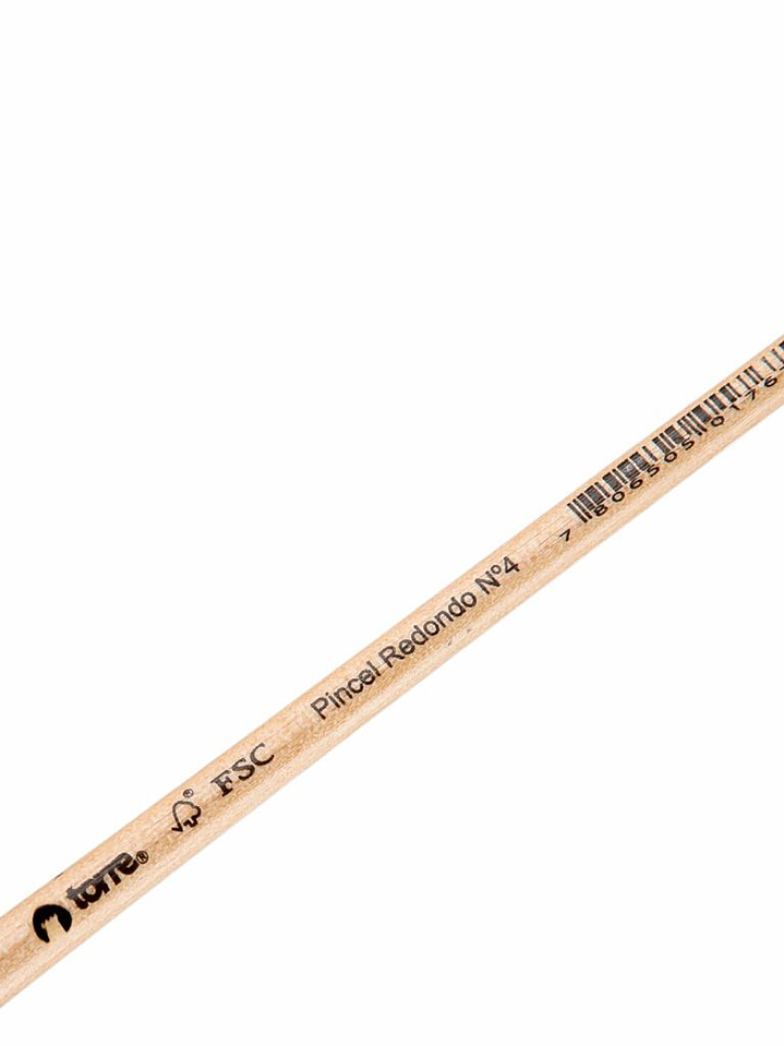 Pincel Redondo N° 4 Torre 2