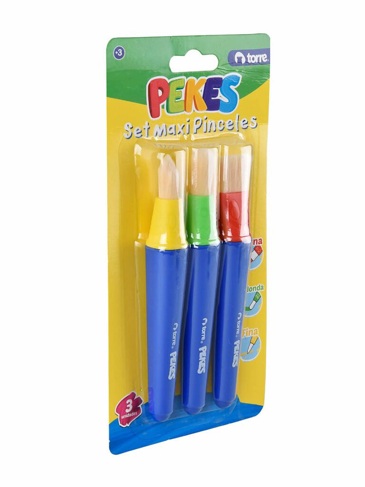 Set Pinceles gruesoso Pekes Torre 2