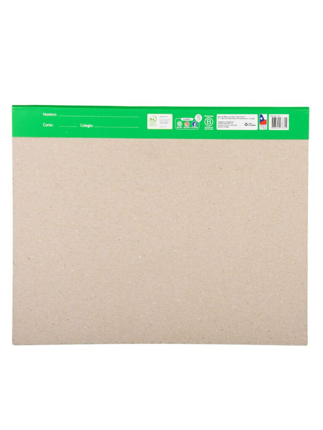 Block de Dibujo Liceo 60 20 hojas 21,1 x 26,5 cm Torre 3