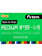 Block de Dibujo Medium N°99 1/8 20 hojas 26,5 x 37,2 cm Torre - Miniatura 1
