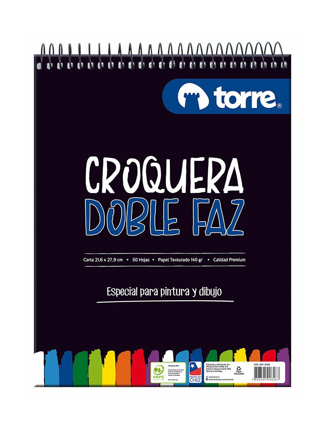 CROQUERA DOBLE FAZ CARTA TORRE IMAGIA 1