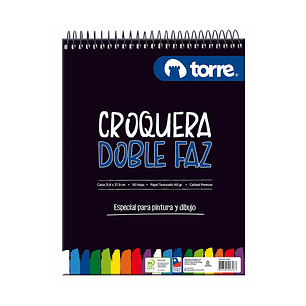 CROQUERA DOBLE FAZ CARTA TORRE IMAGIA