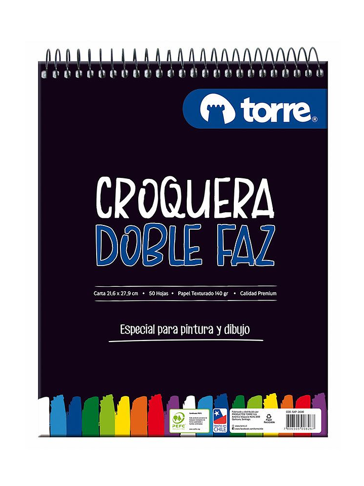 CROQUERA DOBLE FAZ CARTA TORRE IMAGIA 1