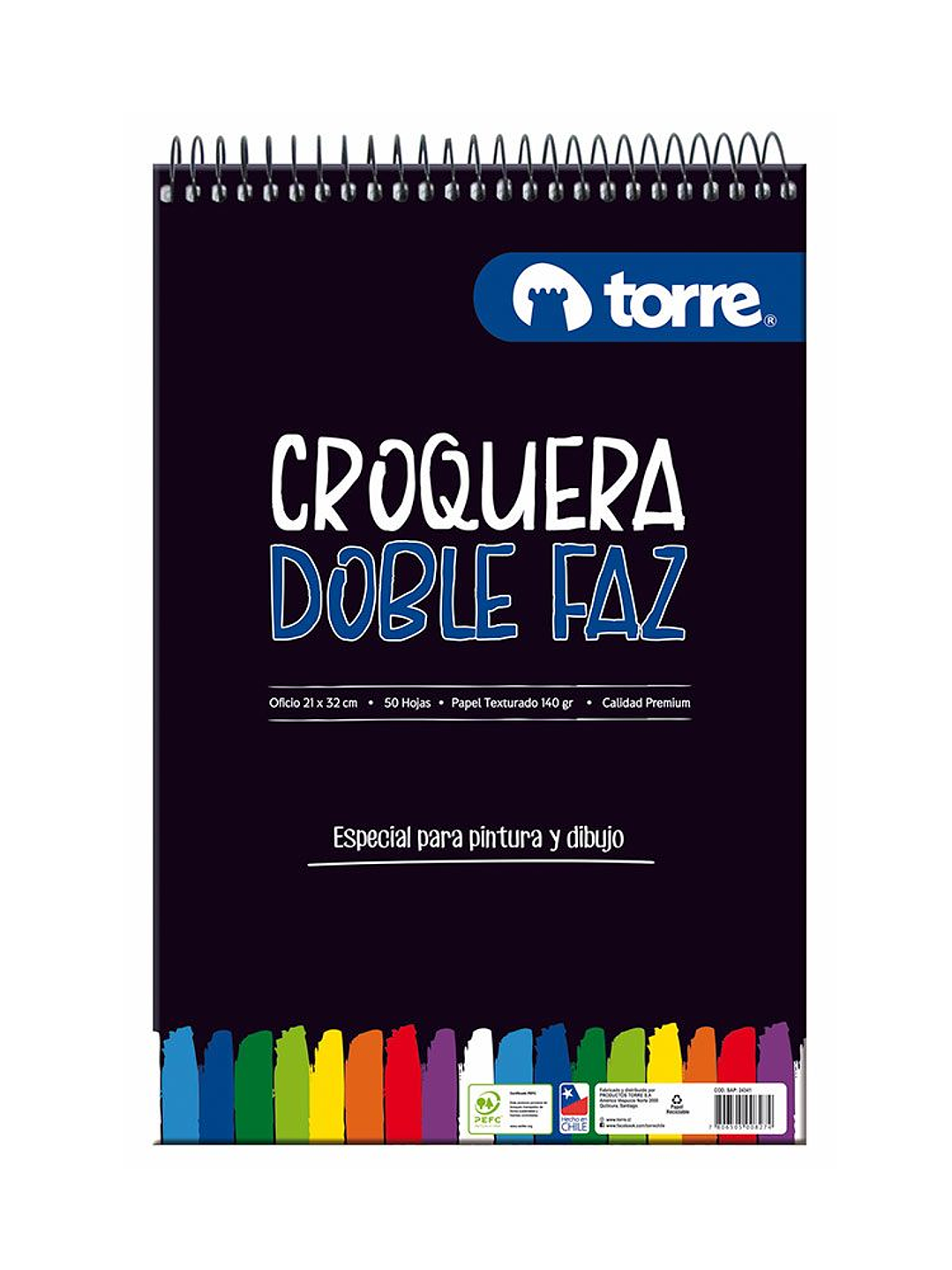 CROQUERA  21X32 DOBLE FAZ TORRE IMAGIA 1