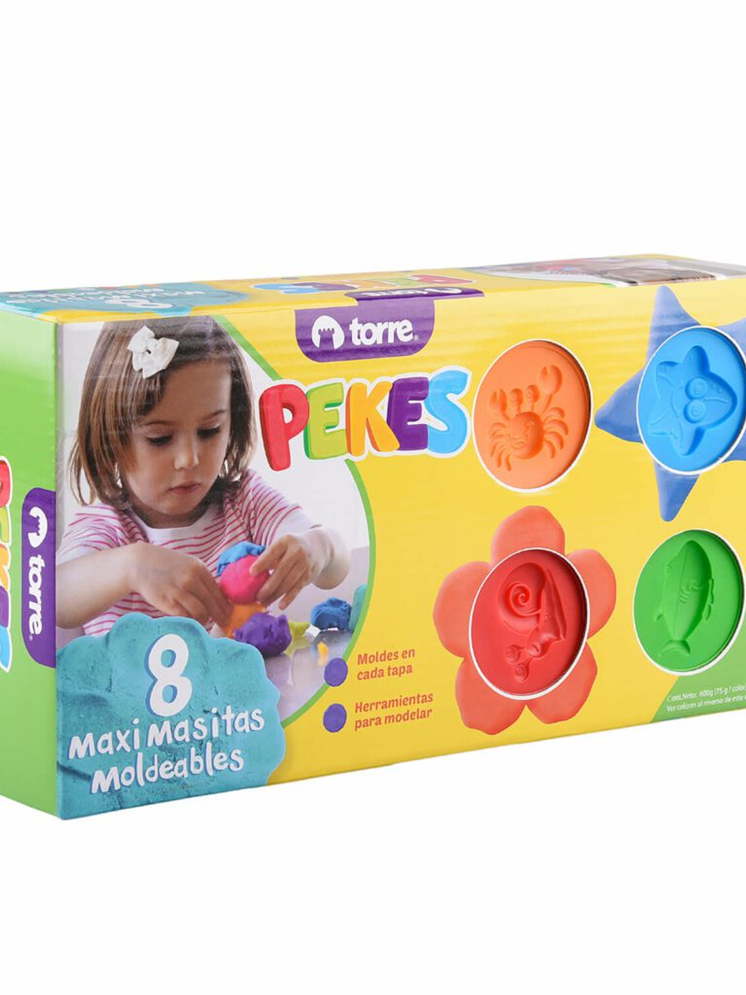MAXI-MASITAS PEKES 8 COLORES TORRE 1