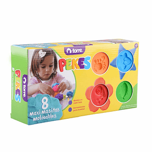 MAXI-MASITAS PEKES 8 COLORES TORRE