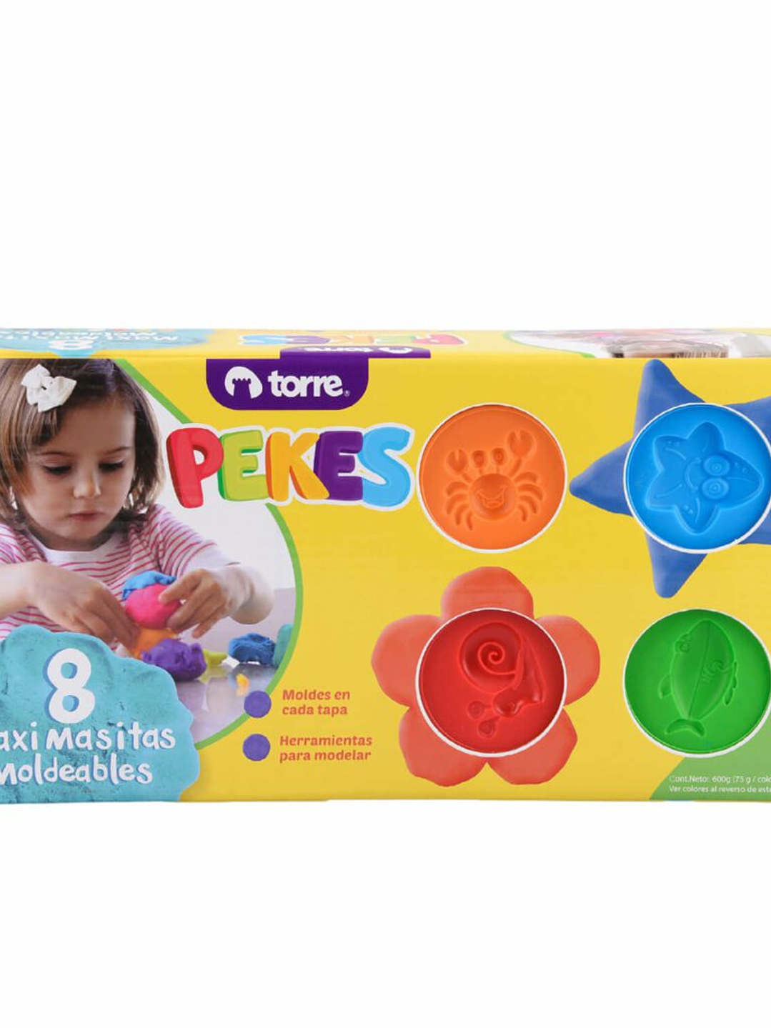 MAXI-MASITAS PEKES 8 COLORES TORRE 4