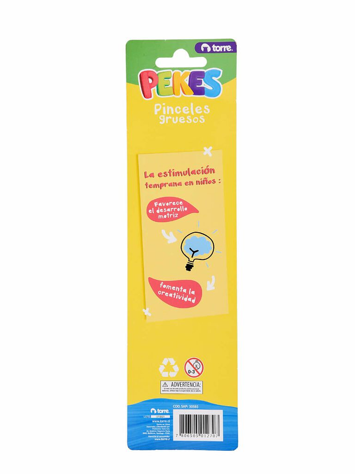 Set Pinceles gruesos Pekes Torre 2