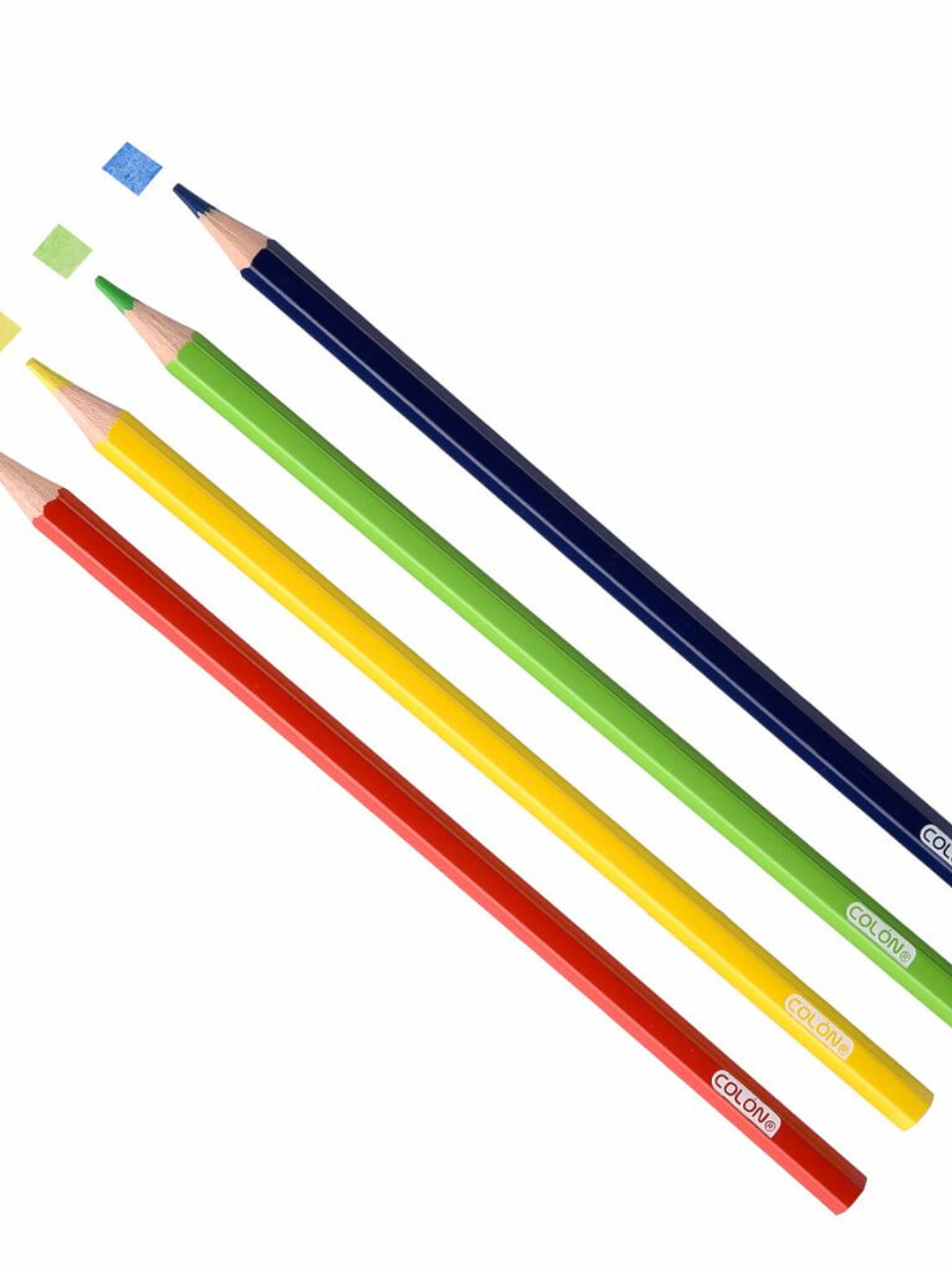 Lápices de 12 Colores Hexagonales Colón 4