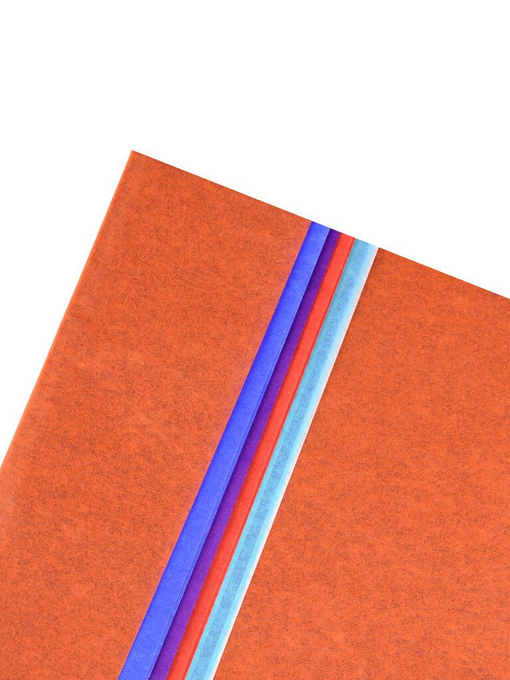 Bolsón - Carpeta Papel Crepe 6 pliegos 6 colores 50 x 100 cm Imagia Torre 4