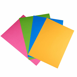 Bolsón - Carpeta Cartulina 18 pliegos 14 colores 26,5 x 37,5 cm Imagia Torre