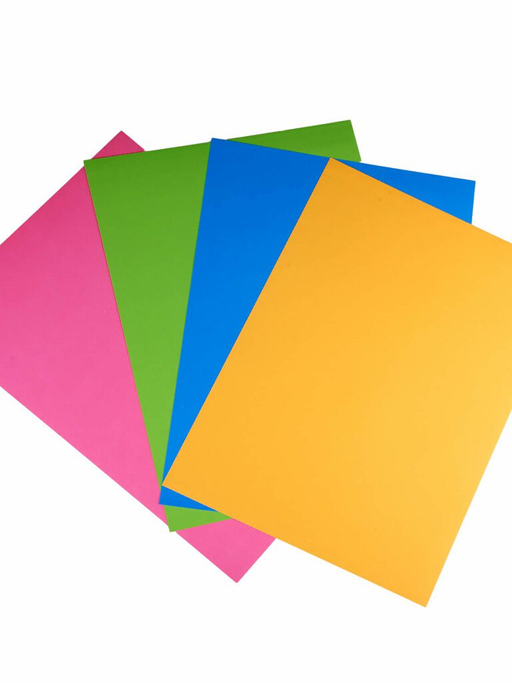 Bolsón - Carpeta Cartulina 18 pliegos 14 colores 26,5 x 37,5 cm Imagia Torre 2