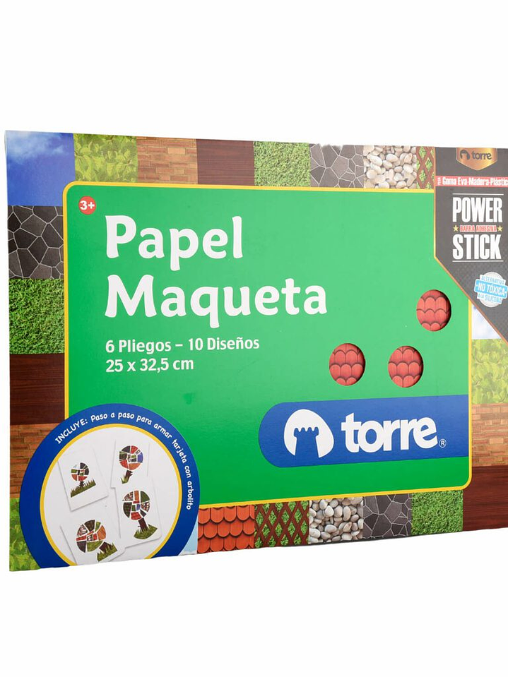 Bolsón - Carpeta Papel Maqueta 6 pliegos 10 diseños  1