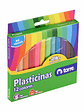 Plasticina 12 colores 216 gr Imagia Torre - Miniatura 1