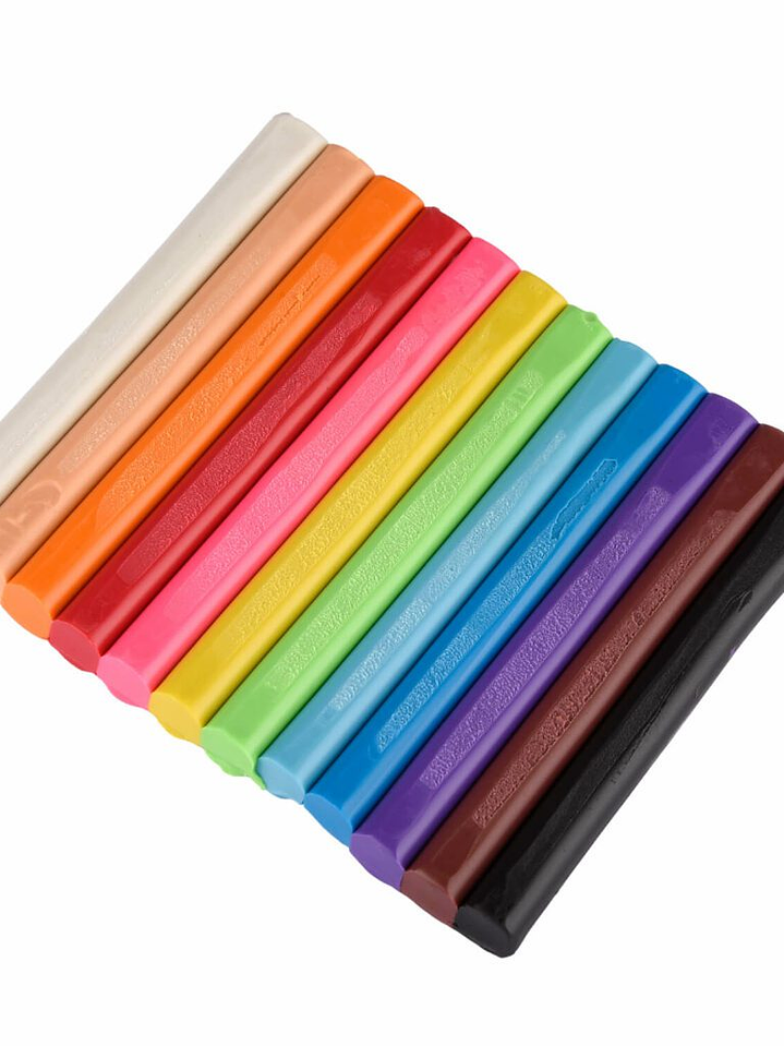 Plasticina 12 colores 216 gr Imagia Torre 2