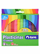 Plasticina 12 colores 216 gr Imagia Torre - Miniatura 4