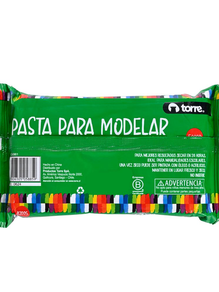 Masa Pasta para modelar 500 gr Imagia Torre 3