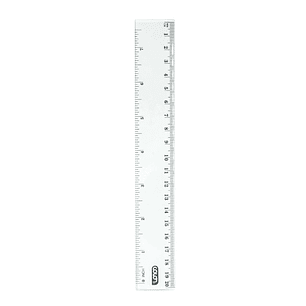 Regla plástica 20 cm Colon