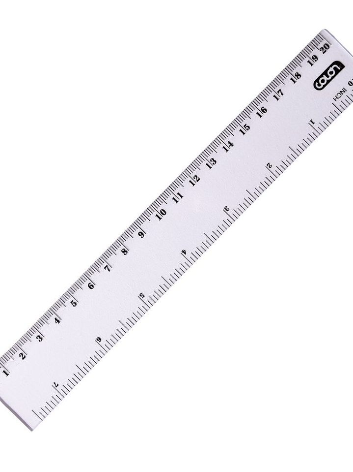 Regla plástica 20 cm Colon 2