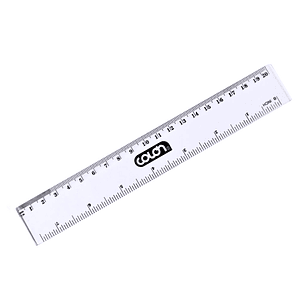 Regla plástica 20 cm Colón