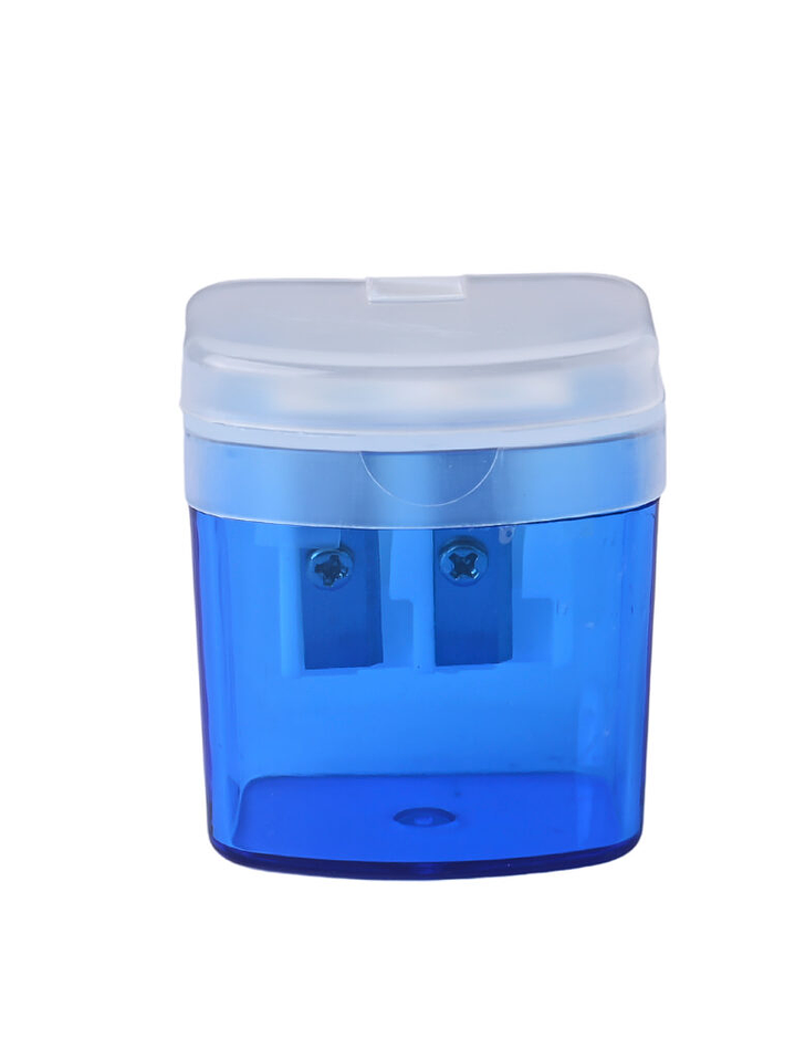 Sacapunta plástico con depósito 2 orificios Colón 1