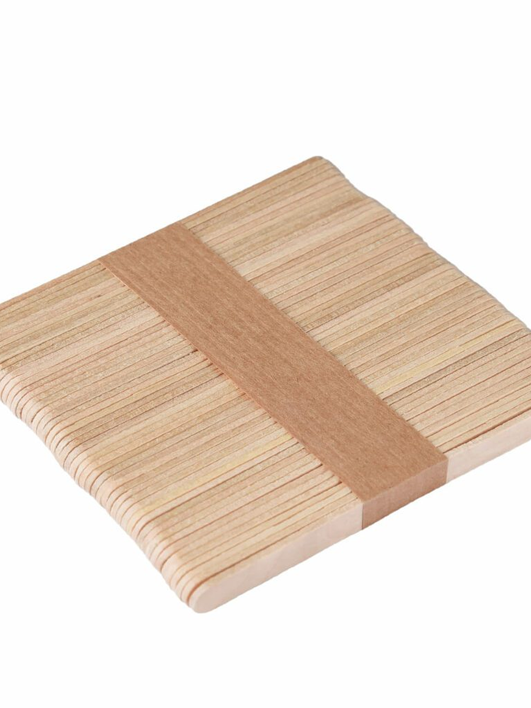 Palos de helado color natural 50 unidades Torre 3