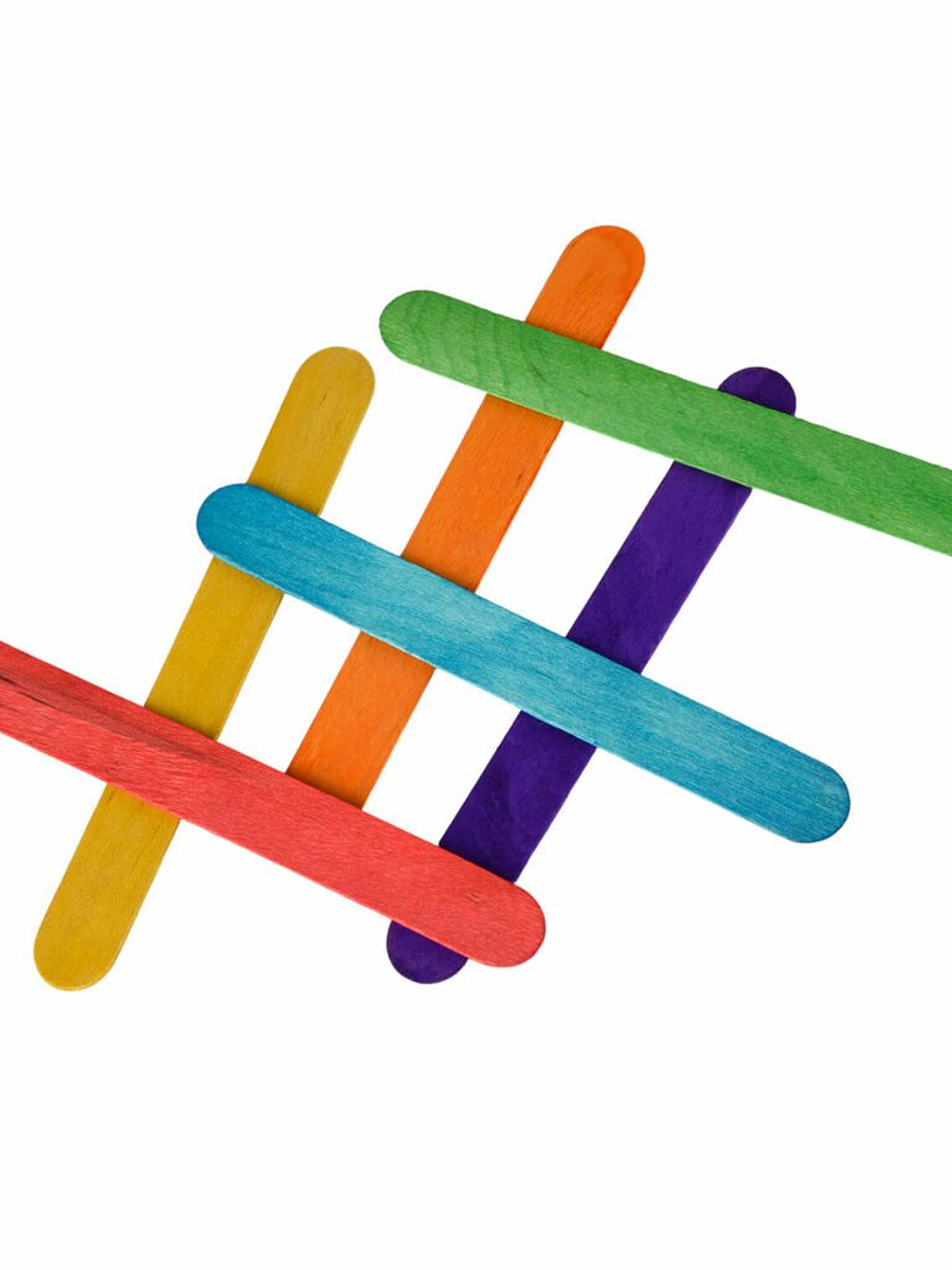 Palos de helado de colores 50 unidades Torre 1